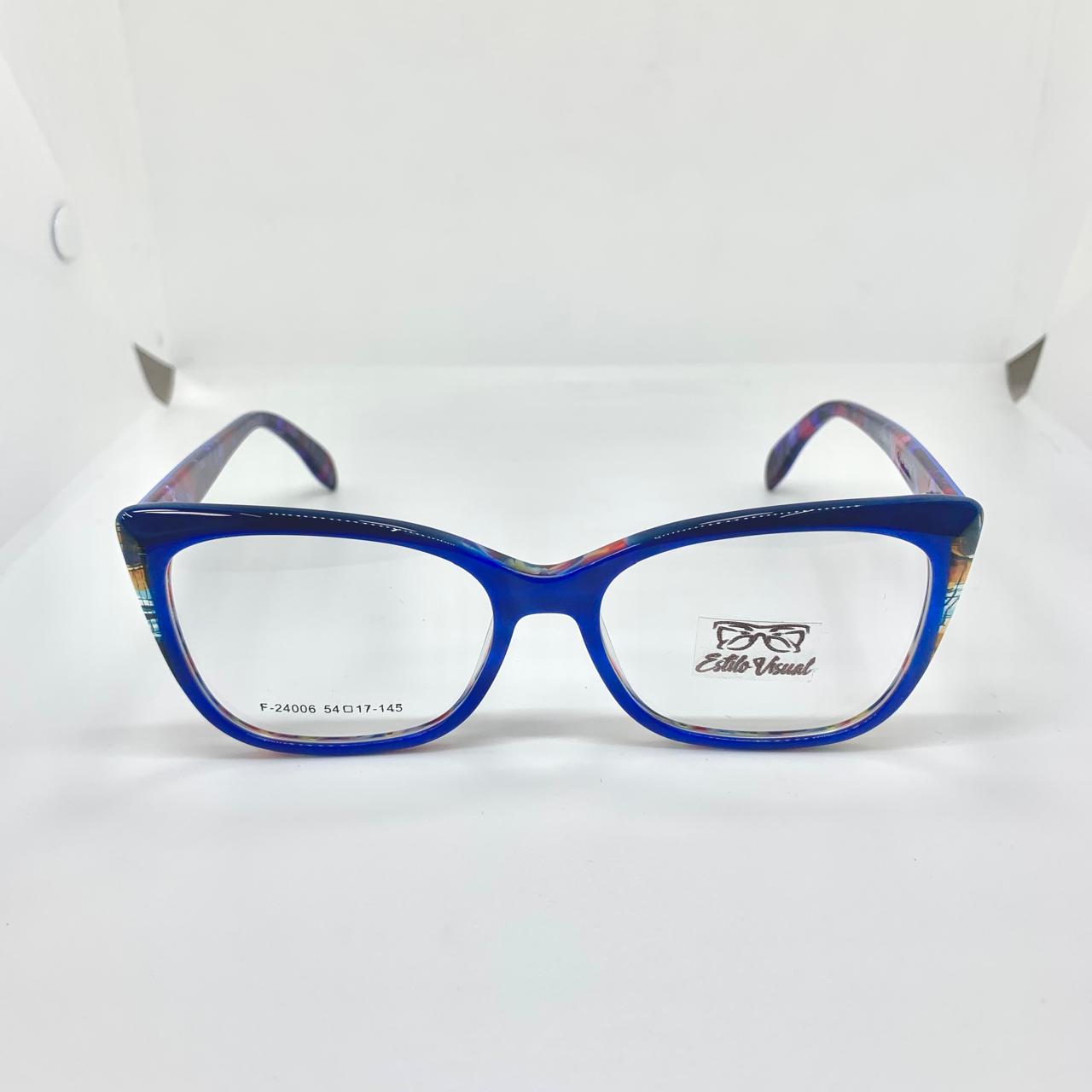 Estilo Visual F 24006 - Montura Elegante En Acetato