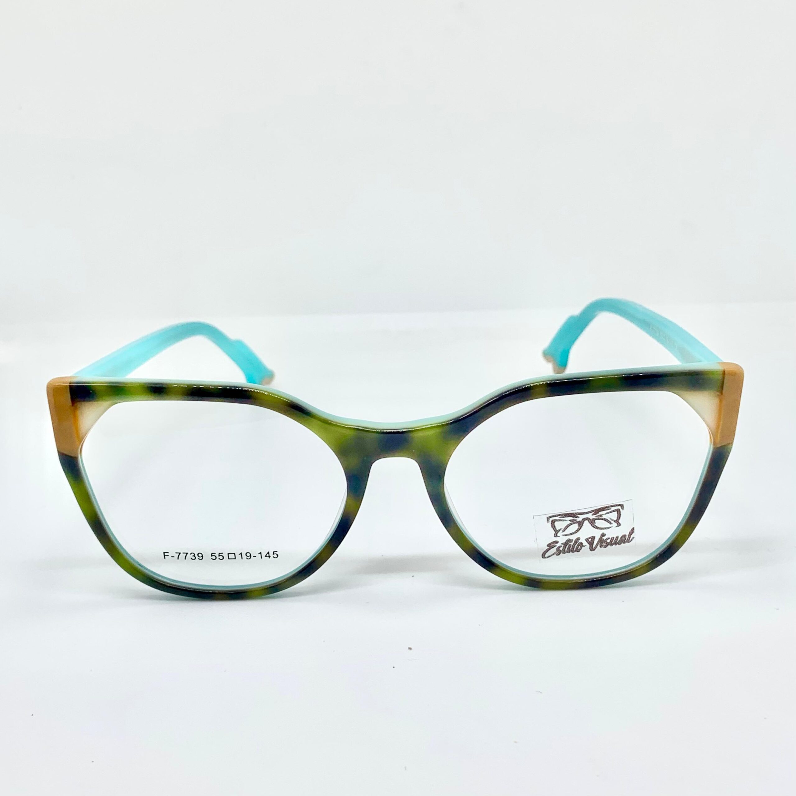 Estilo Visual F 7739 - Montura Elegante En Acetato