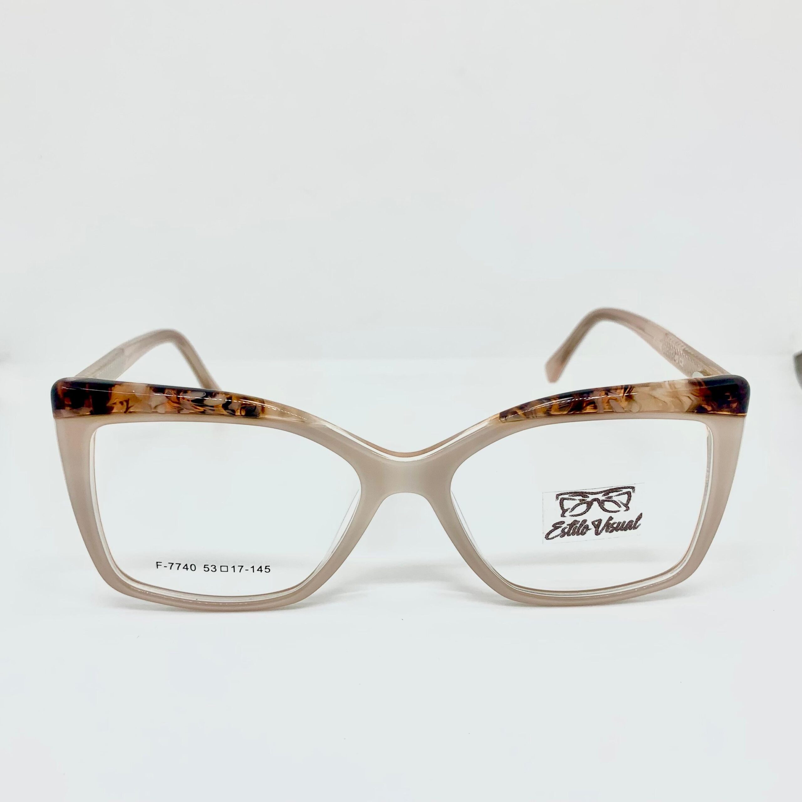Estilo Visual F 7740 - Montura Elegante En Acetato
